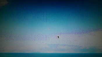 apple corrupted display